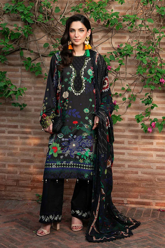 Picture of Sardinia - Cocktail Lawn Collection - 02 ESPRESSO - Unstitched - Available at Raja Sahib