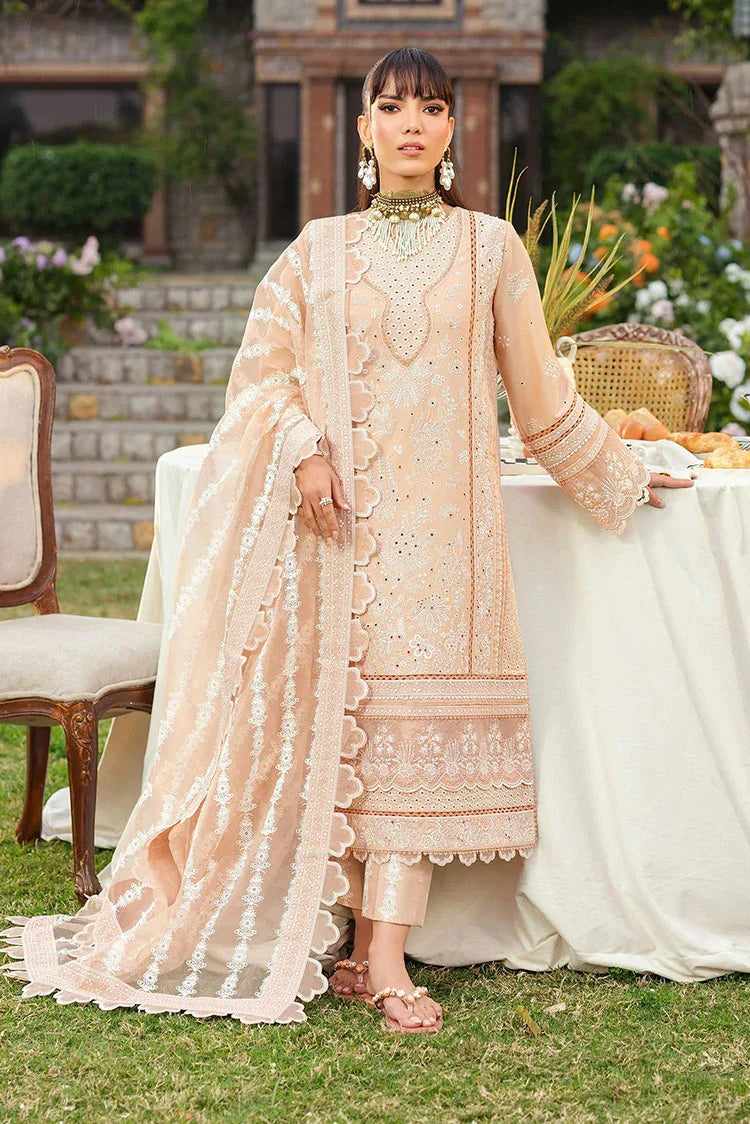 Picture of Zarizaa - Echelon Luxury Lawn - 04 LUMITON - Unstitched - Available at Raja Sahib