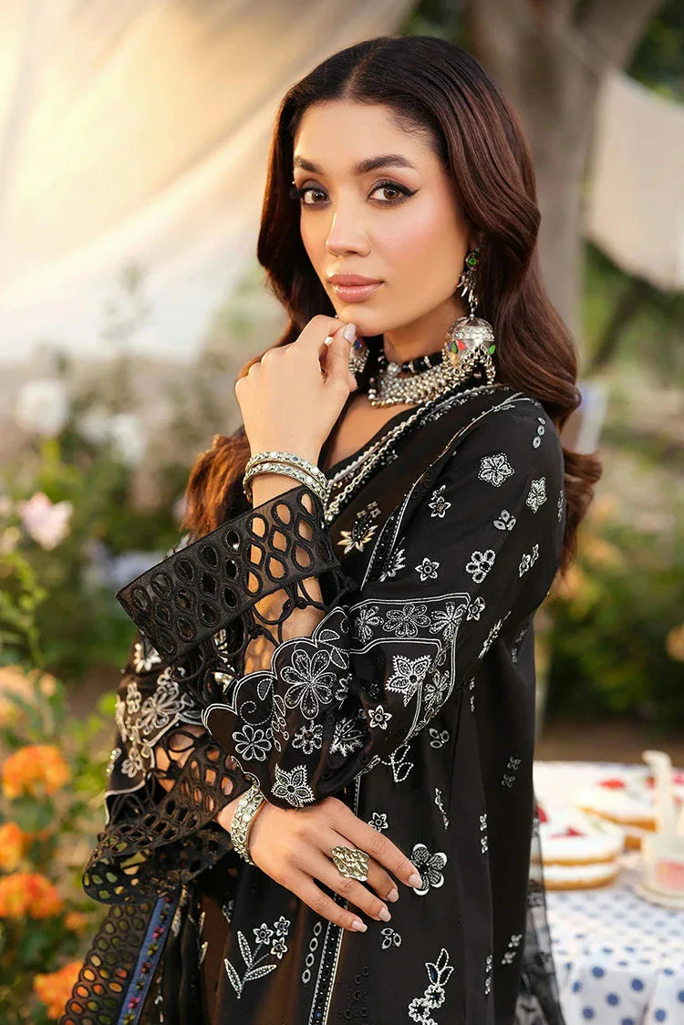Picture of Zarizaa - Echelon Luxury Lawn - 06 MIDNIGHT - Unstitched - Available at Raja Sahib