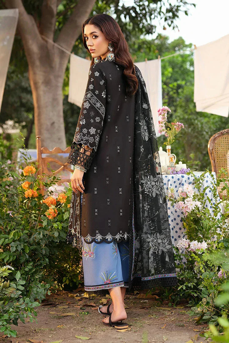 Picture of Zarizaa - Echelon Luxury Lawn - 06 MIDNIGHT - Unstitched - Available at Raja Sahib