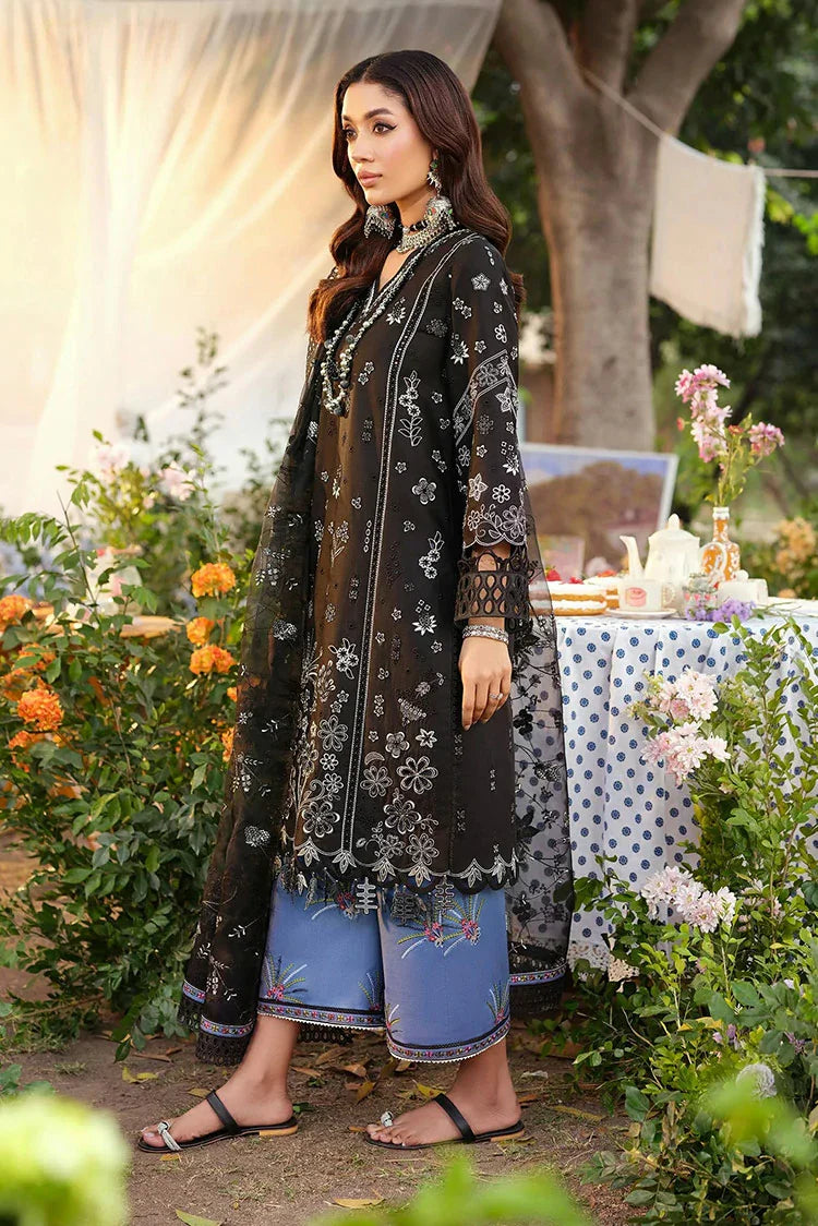 Picture of Zarizaa - Echelon Luxury Lawn - 06 MIDNIGHT - Unstitched - Available at Raja Sahib