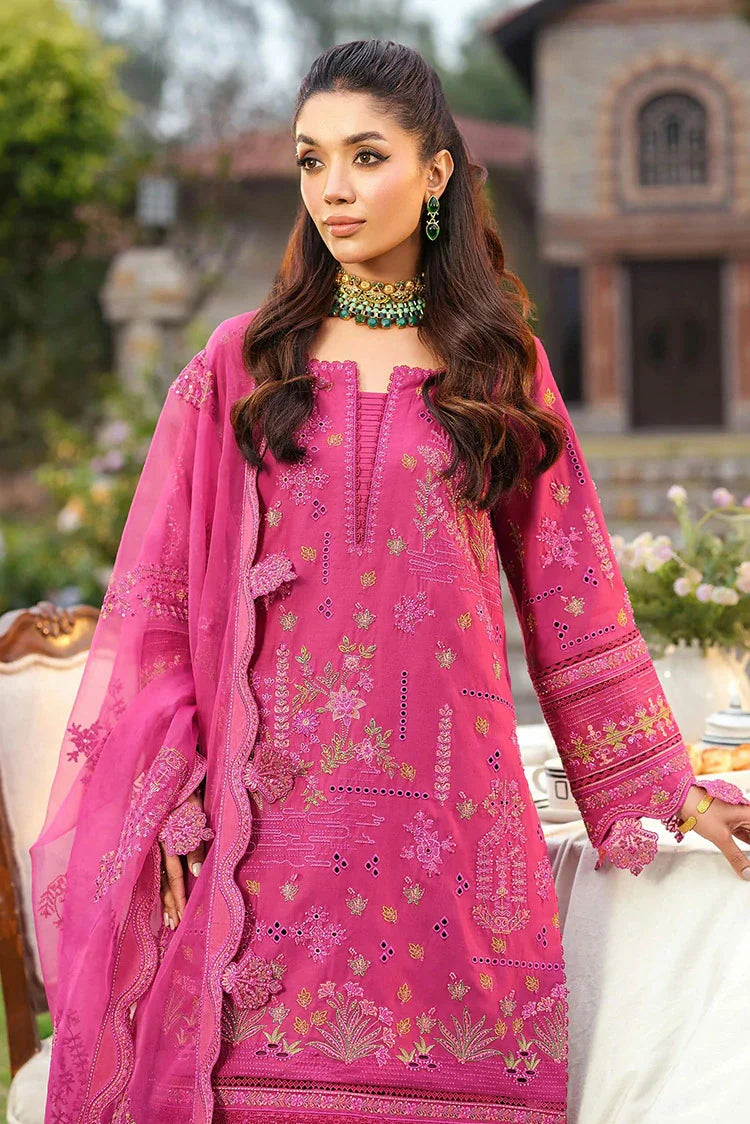 Picture of Zarizaa - Echelon Luxury Lawn - 07 DAMASK - Unstitched - Available at Raja Sahib