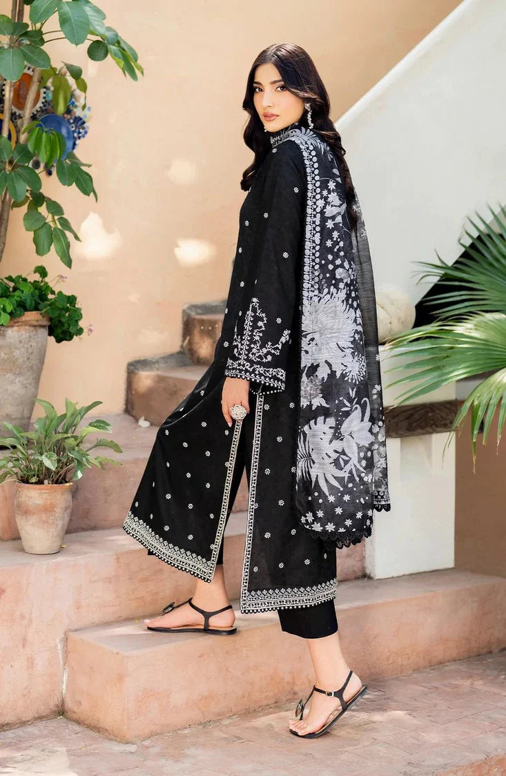 Picture of Zarif - Nura Textured Lawn Summer Essentials - 10 MILHA - Unstitched - Available at Raja Sahib