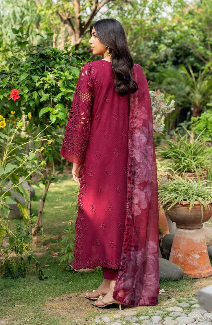 Picture of Zarif - Nura Textured Lawn Summer Essentials - 01 MORICH - Unstitched - Available at Raja Sahib