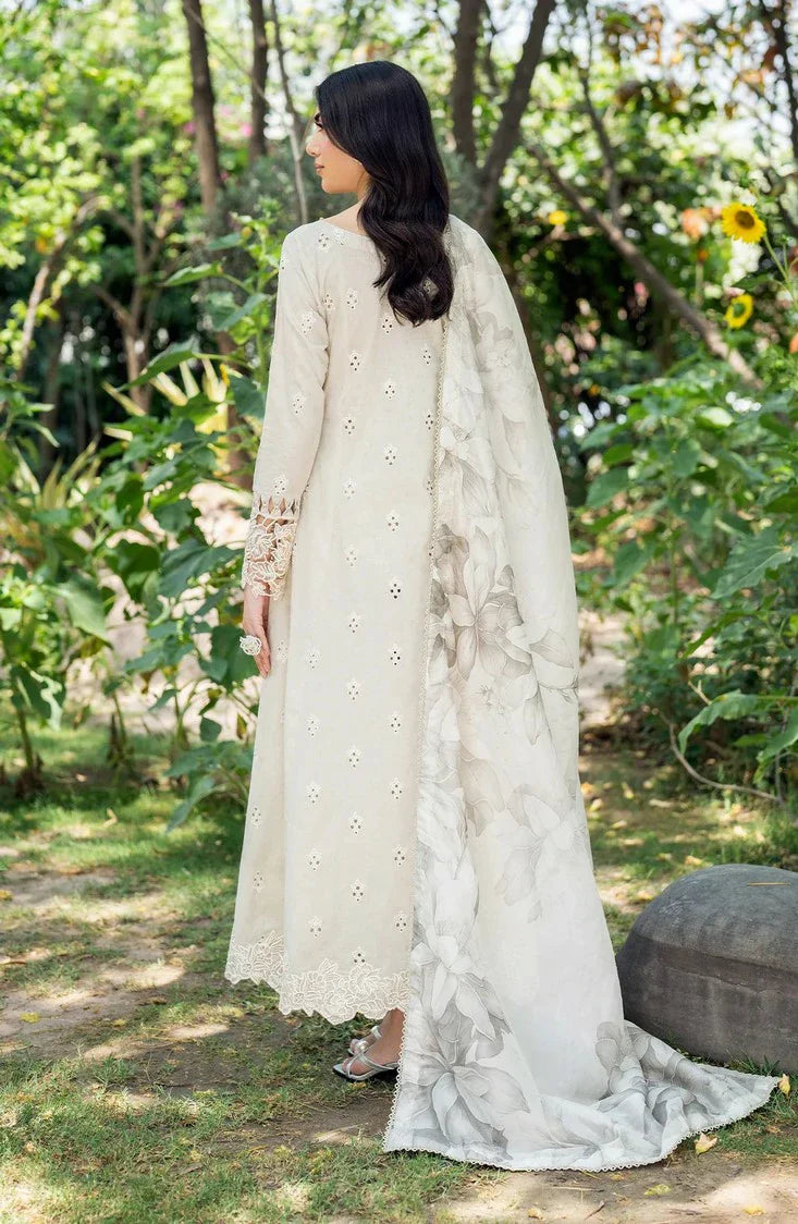 Picture of Zarif - Nura Textured Lawn Summer Essentials - 02 ISARA - Unstitched - Available at Raja Sahib