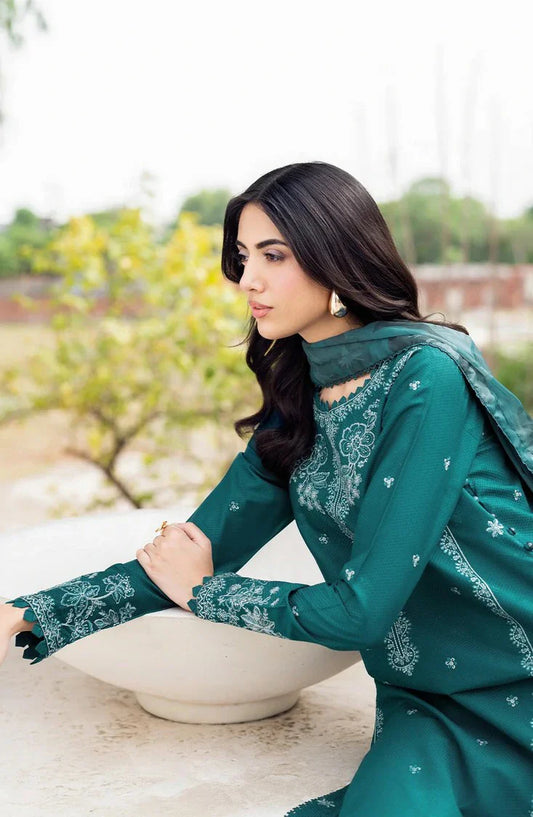 Picture of Zarif - Nura Textured Lawn Summer Essentials - 03 NUSA - Unstitched - Available at Raja Sahib