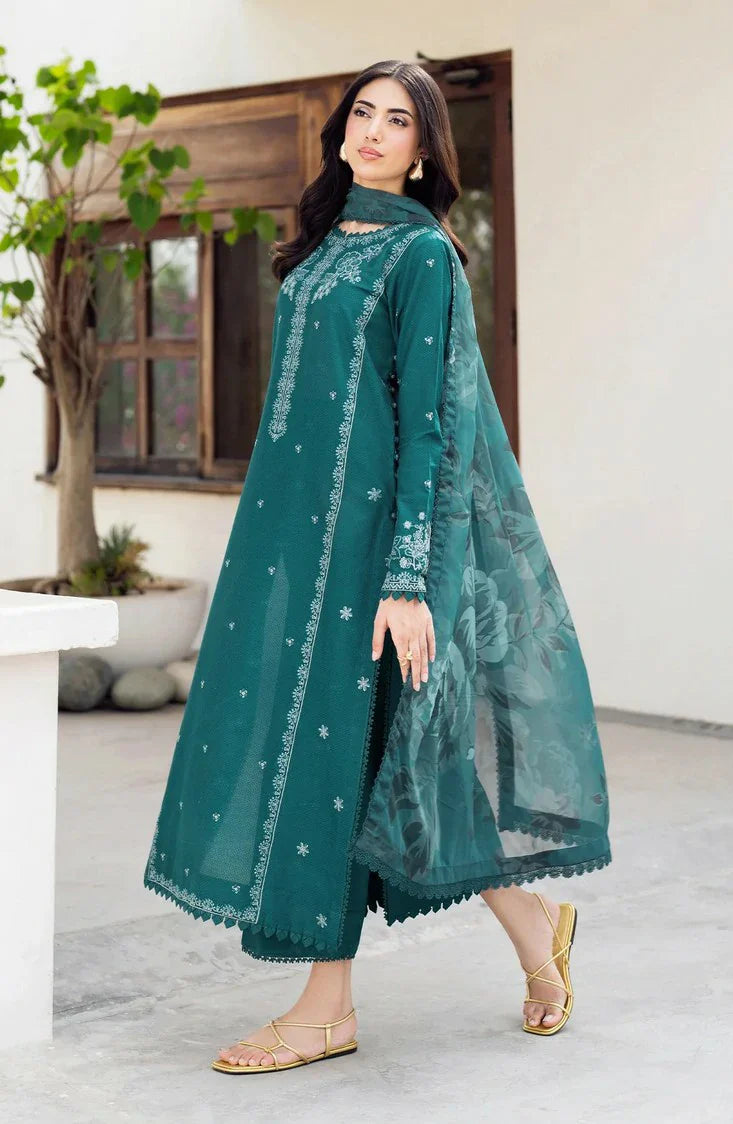 Picture of Zarif - Nura Textured Lawn Summer Essentials - 03 NUSA - Unstitched - Available at Raja Sahib