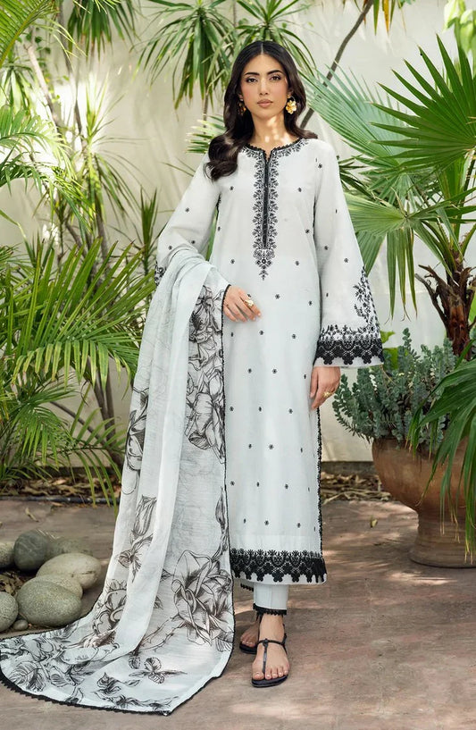Picture of Zarif - Nura Textured Lawn Summer Essentials - 05 REEHA - Unstitched - Available at Raja Sahib