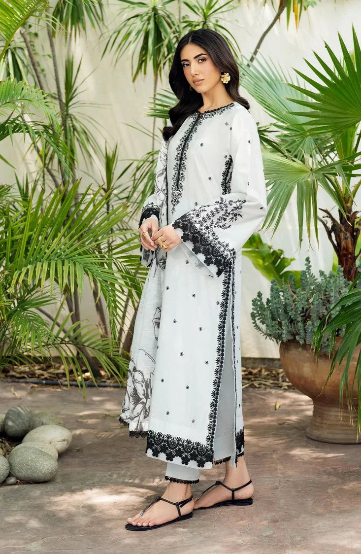 Picture of Zarif - Nura Textured Lawn Summer Essentials - 05 REEHA - Unstitched - Available at Raja Sahib