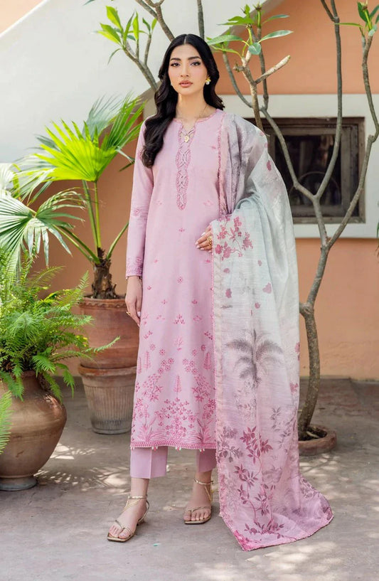 Picture of Zarif - Nura Textured Lawn Summer Essentials - 06 JEEM - Unstitched - Available at Raja Sahib