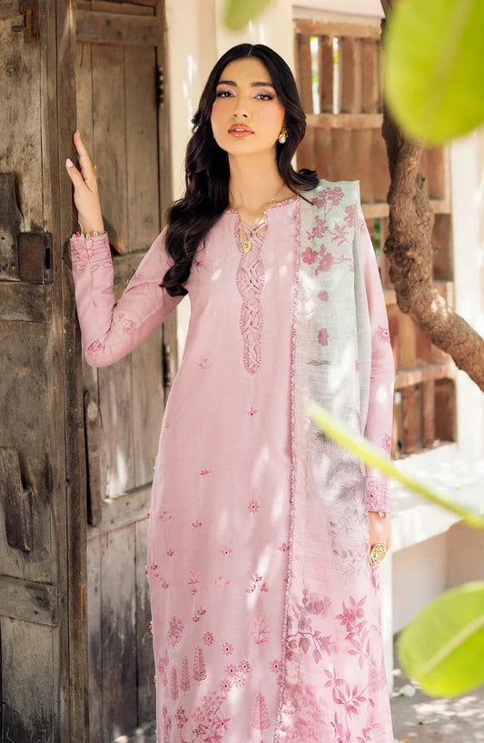 Picture of Zarif - Nura Textured Lawn Summer Essentials - 06 JEEM - Unstitched - Available at Raja Sahib