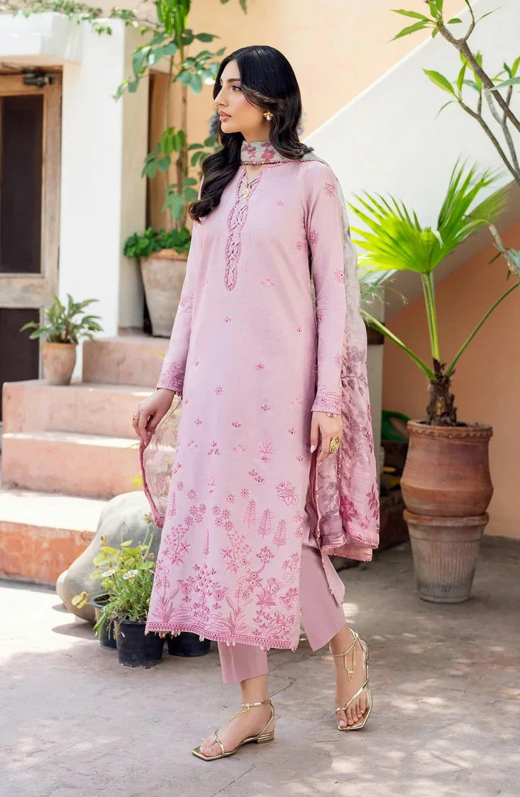 Picture of Zarif - Nura Textured Lawn Summer Essentials - 06 JEEM - Unstitched - Available at Raja Sahib