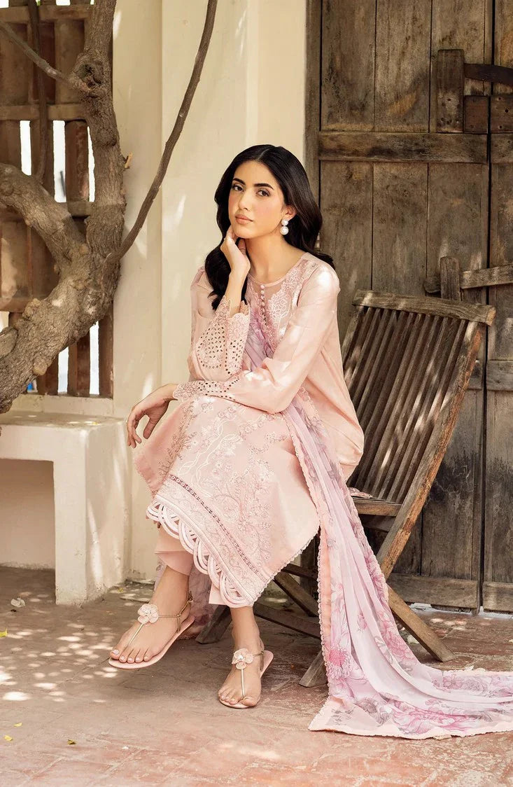 Picture of Zarif - Nura Textured Lawn Summer Essentials - 09 VIYANA - Unstitched - Available at Raja Sahib