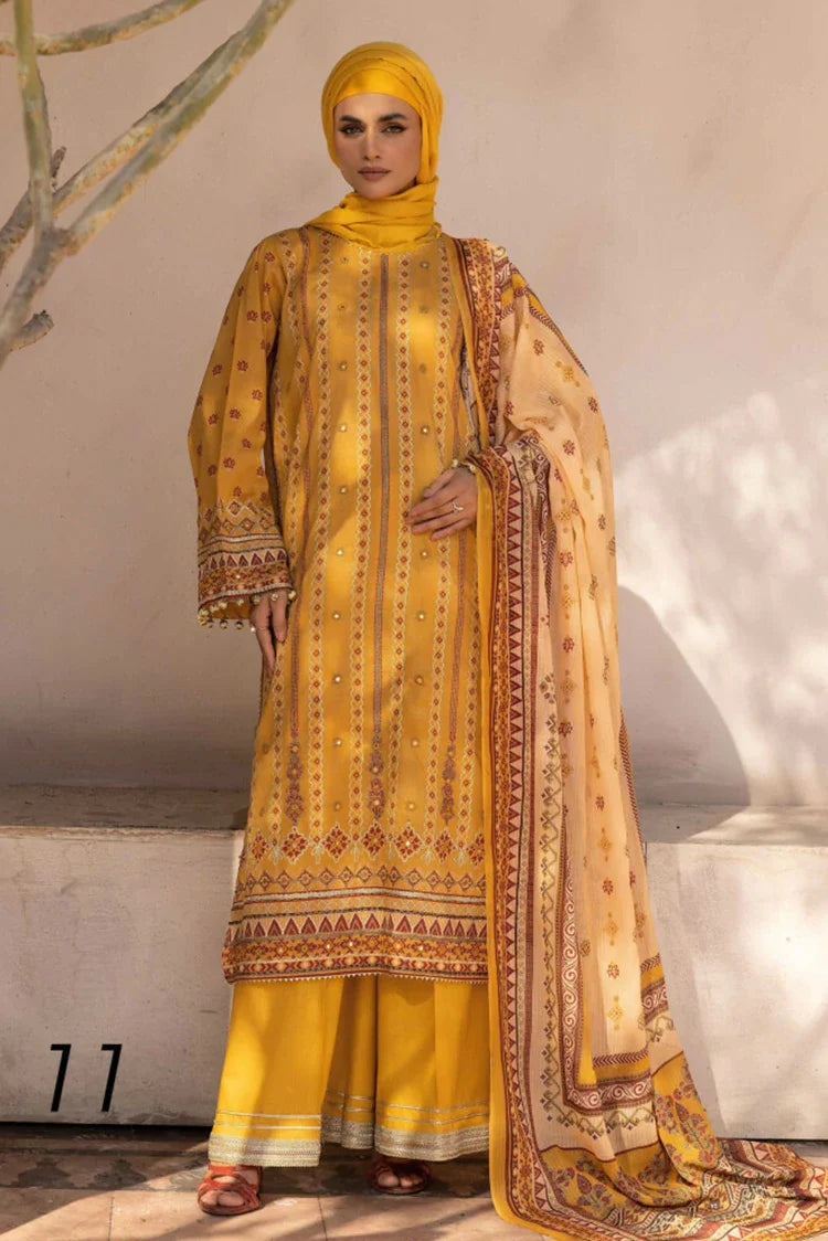 Picture of Gul e Zarki - Dua Collection - Design 11 - Unstitched - Available at Raja Sahib