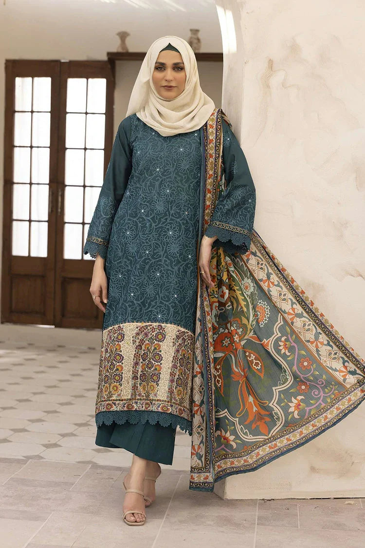 Picture of Gul e Zarki - Saffron Dua Collection - SLG-06 - Unstitched - Available at Raja Sahib