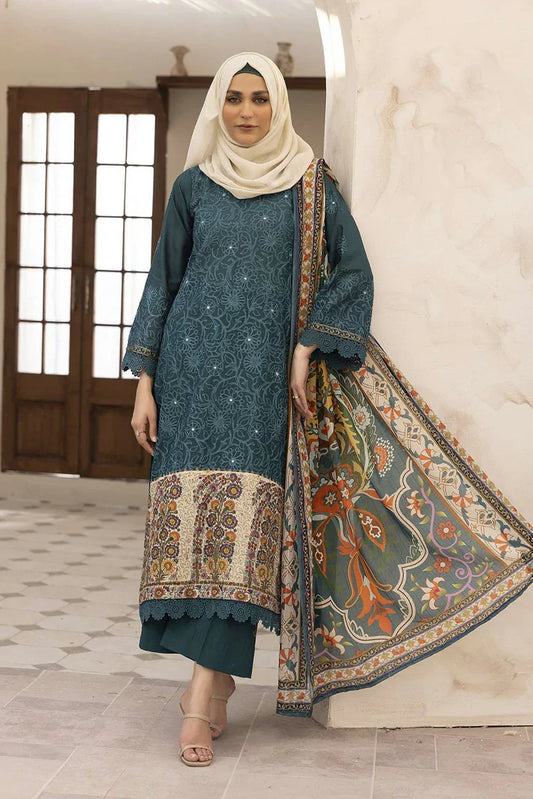 Picture of Gul e Zarki - Saffron Dua Collection - SLG-06 - Unstitched - Available at Raja Sahib