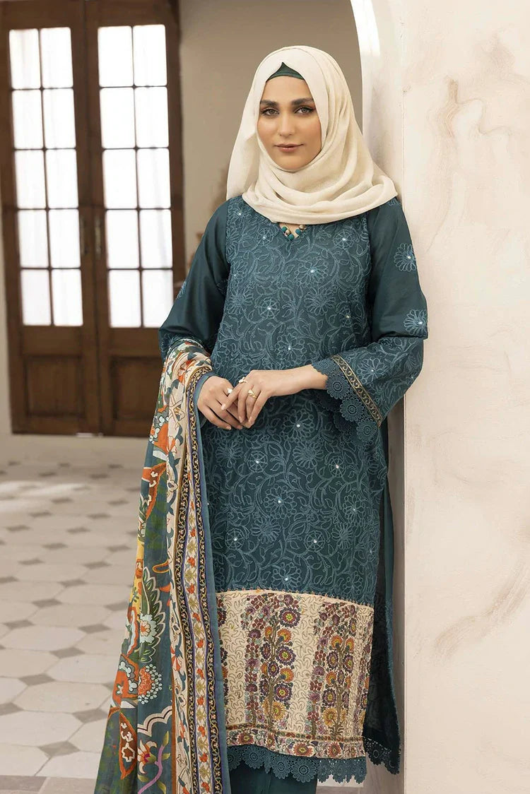 Picture of Gul e Zarki - Saffron Dua Collection - SLG-06 - Unstitched - Available at Raja Sahib