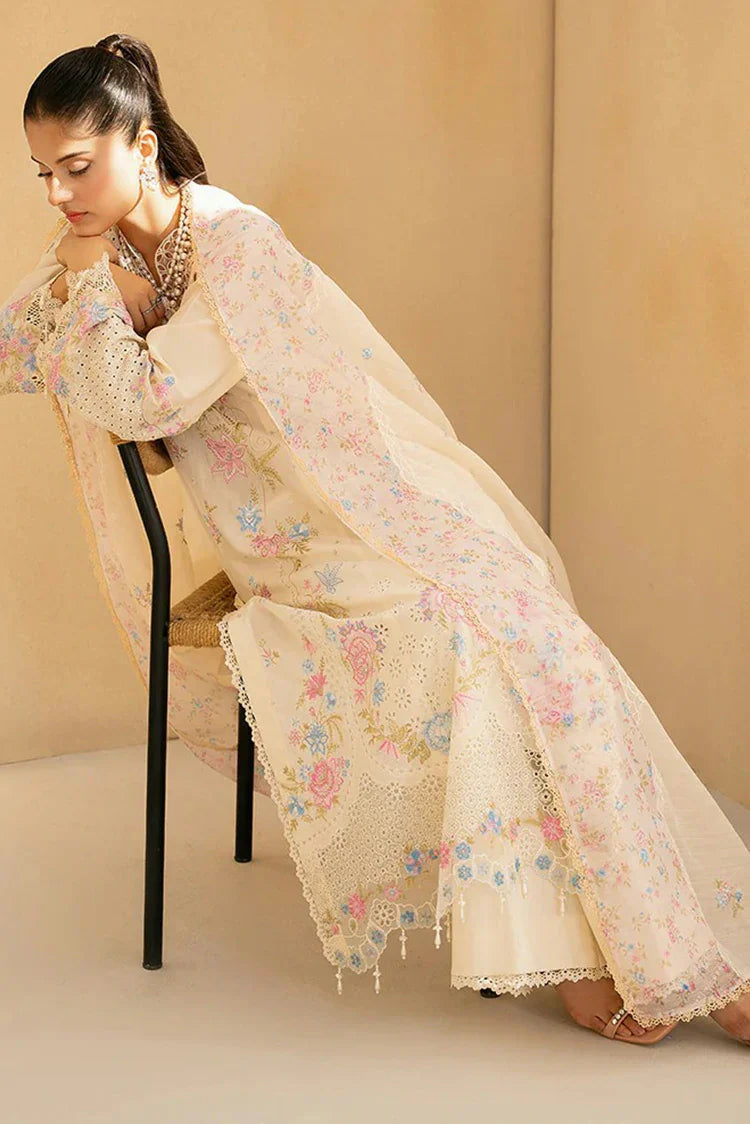 Picture of Rajbari - Jahaan Premium Festive Lawn Collection - AIRA (Jahan) 2-A - Unstitched - Available at Raja Sahib