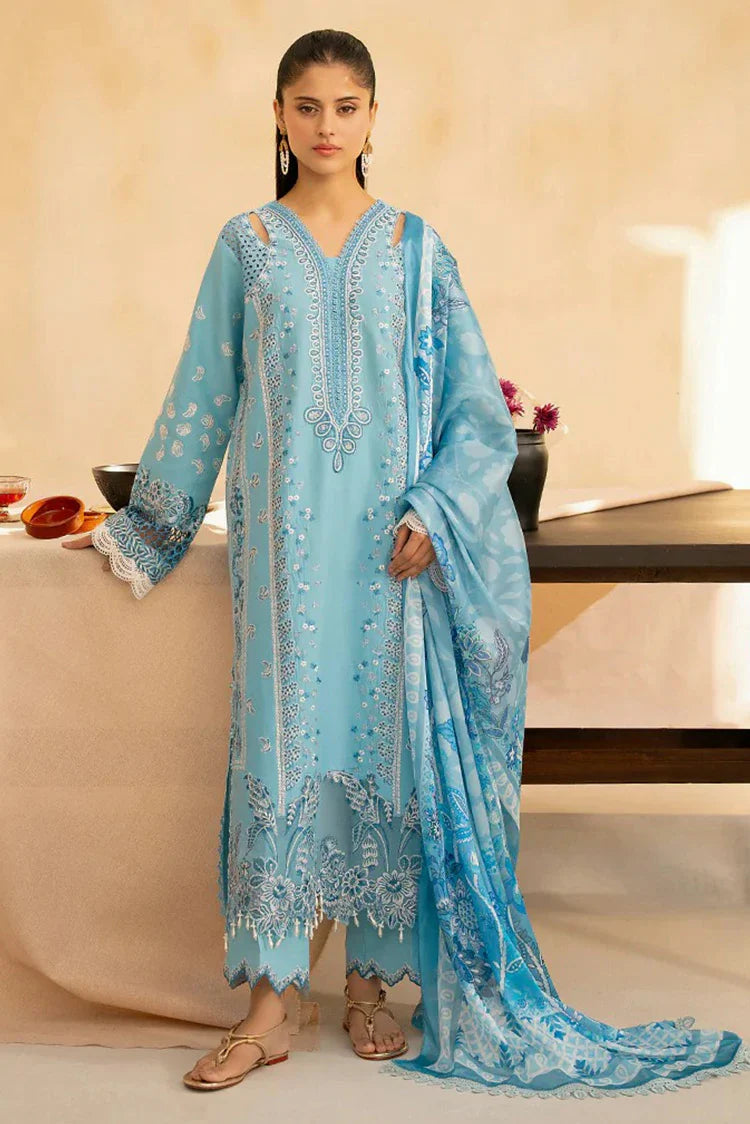 Picture of Rajbari - Jahaan Premium Festive Lawn Collection - SIRA (Jahan) 5-B - Unstitched - Available at Raja Sahib