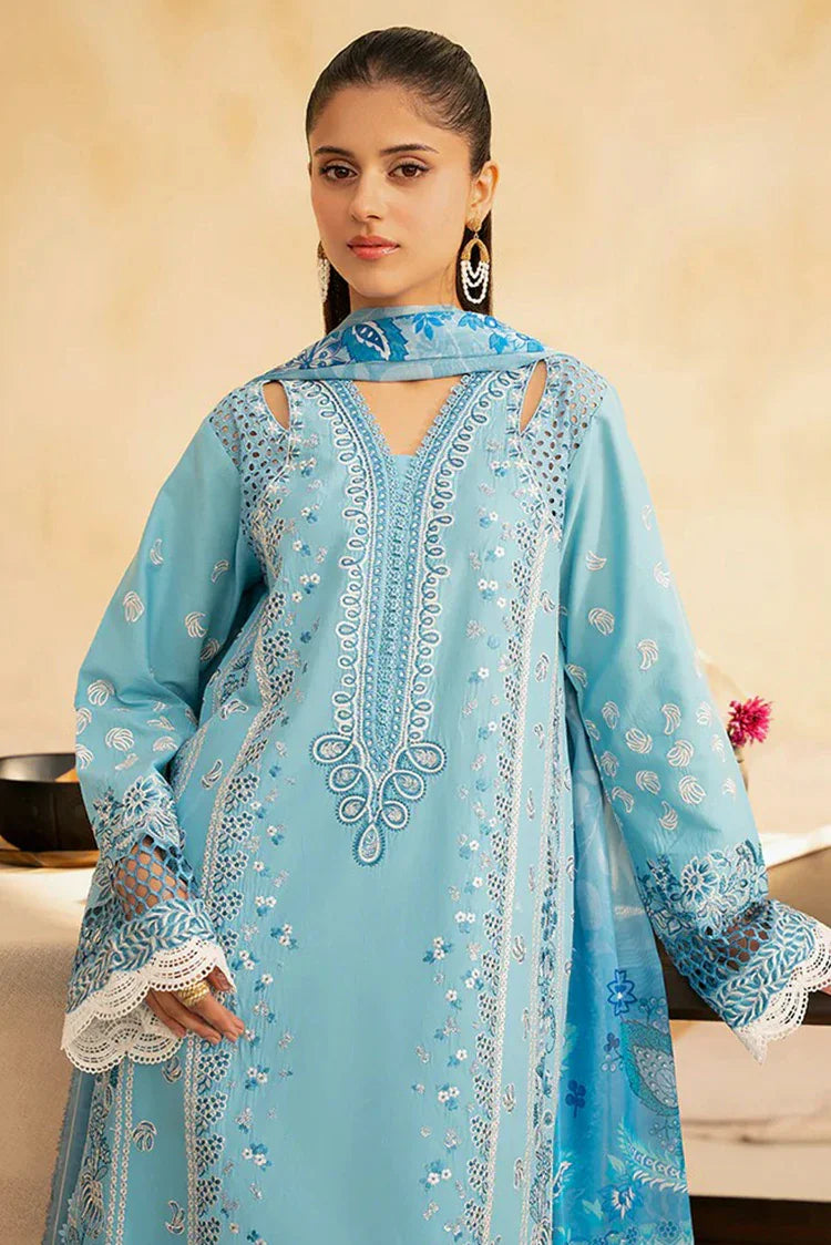 Picture of Rajbari - Jahaan Premium Festive Lawn Collection - SIRA (Jahan) 5-B - Unstitched - Available at Raja Sahib