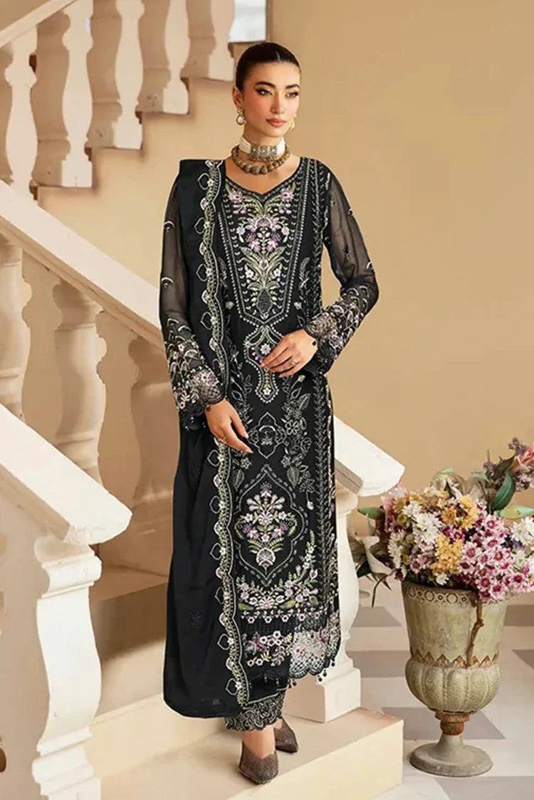 Picture of Ramsha - Sangeet Embroidered Chiffon Collection Vol 3 - B-307 - Unstitched - Available at Raja Sahib