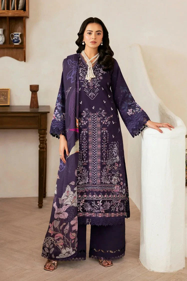 Picture of Ramsha - Mashaal Luxury Lawn Collection Vol 14 - L-1401 - Unstitched - Available at Raja Sahib