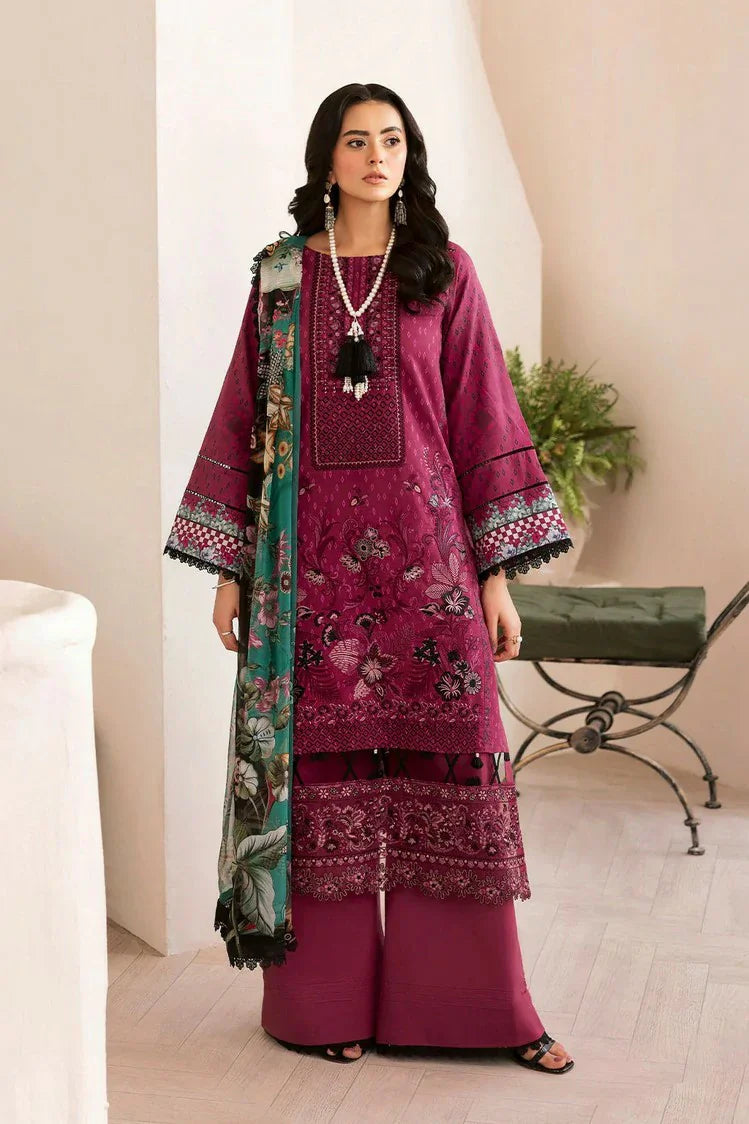 Picture of Ramsha - Mashaal Luxury Lawn Collection Vol 14 - L-1402 - Unstitched - Available at Raja Sahib