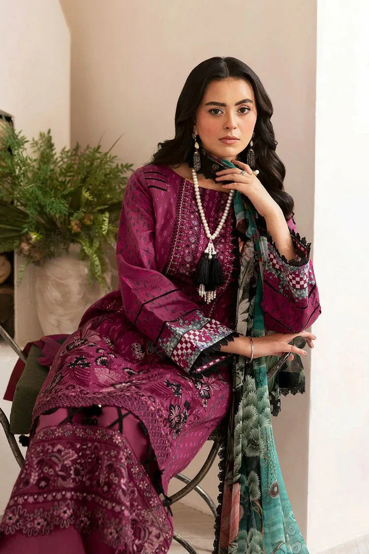 Picture of Ramsha - Mashaal Luxury Lawn Collection Vol 14 - L-1402 - Unstitched - Available at Raja Sahib