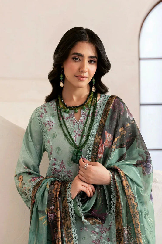Picture of Ramsha - Mashaal Luxury Lawn Collection Vol 14 - L-1405 - Unstitched - Available at Raja Sahib