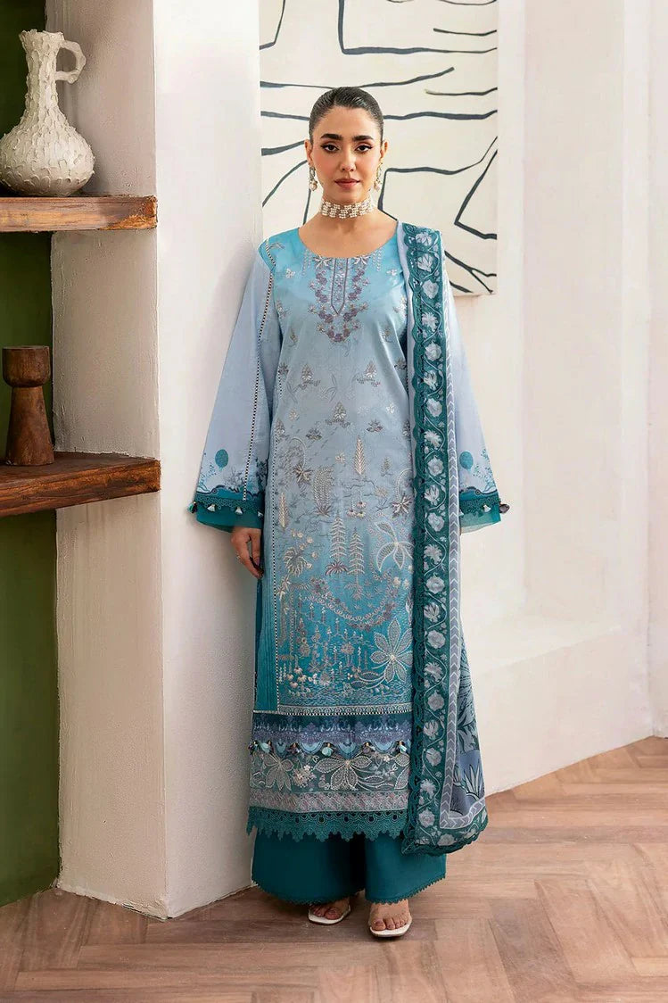 Picture of Ramsha - Mashaal Luxury Lawn Collection Vol 14 - L-1406 - Unstitched - Available at Raja Sahib