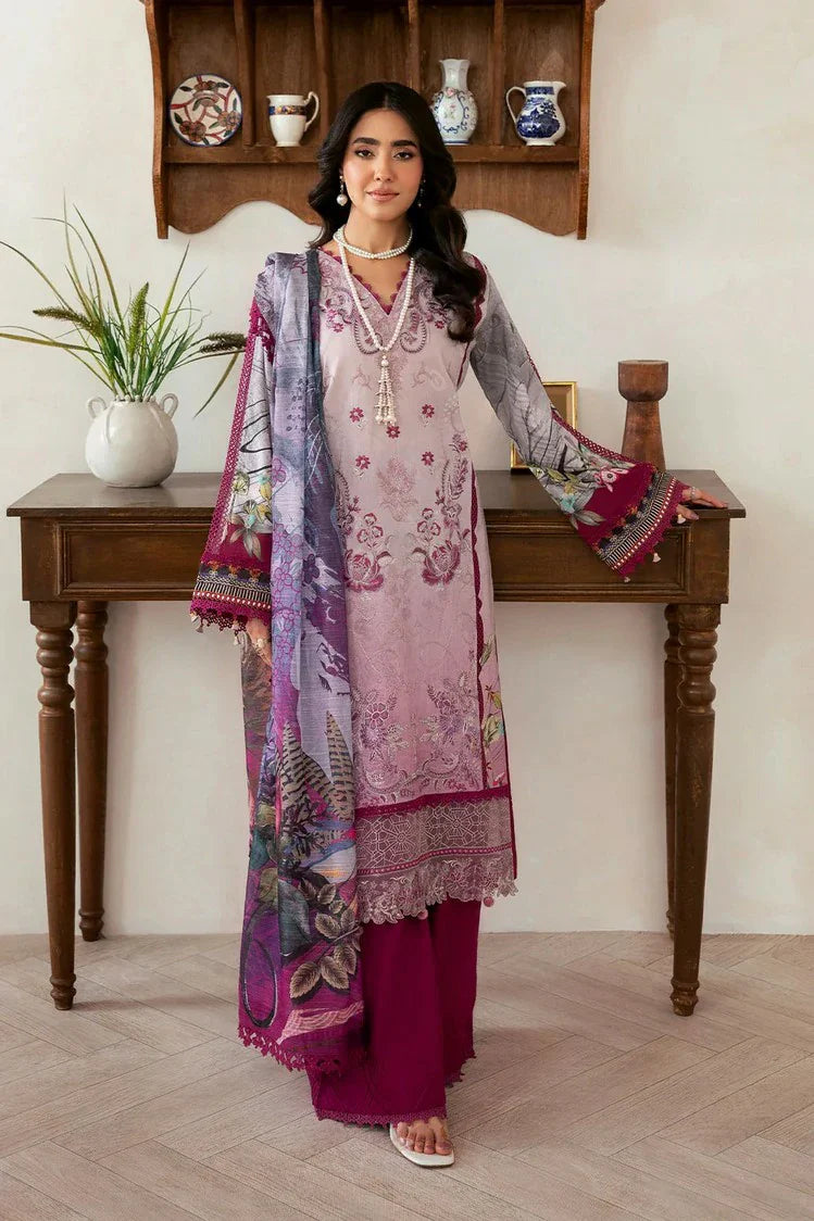 Picture of Ramsha - Mashaal Luxury Lawn Collection Vol 14 - L-1409 - Unstitched - Available at Raja Sahib