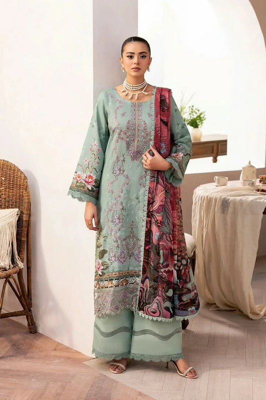 Picture of Ramsha - Mashaal Luxury Lawn Collection Vol 14 - L-1410 - Unstitched - Available at Raja Sahib