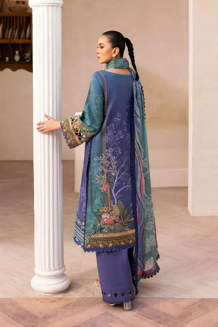Picture of Ramsha - Mashaal Luxury Lawn Collection Vol 14 - L-1412 - Unstitched - Available at Raja Sahib