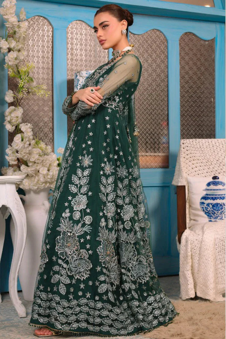 Picture of Signy - Elara Luxury Formal Collection - SG-02 Emerald Veil - Unstitched - Available at Raja Sahib