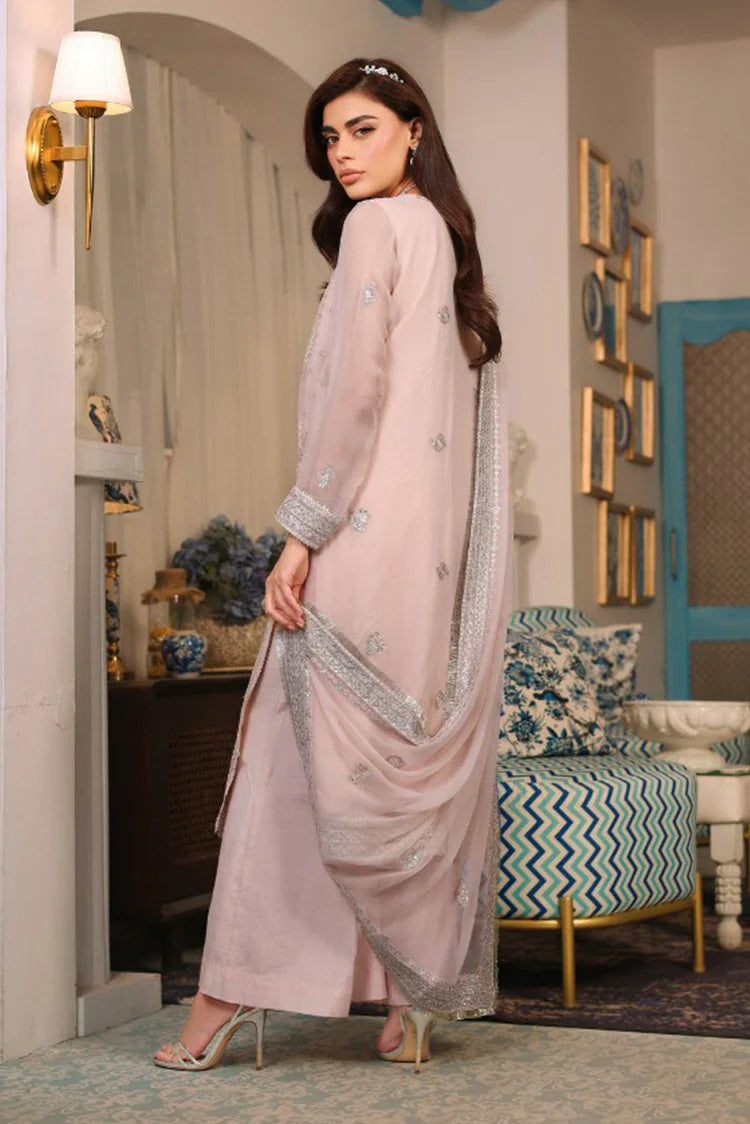 Picture of Signy - Elara Luxury Formal Collection - SG-04 Blush Reverie - Unstitched - Available at Raja Sahib
