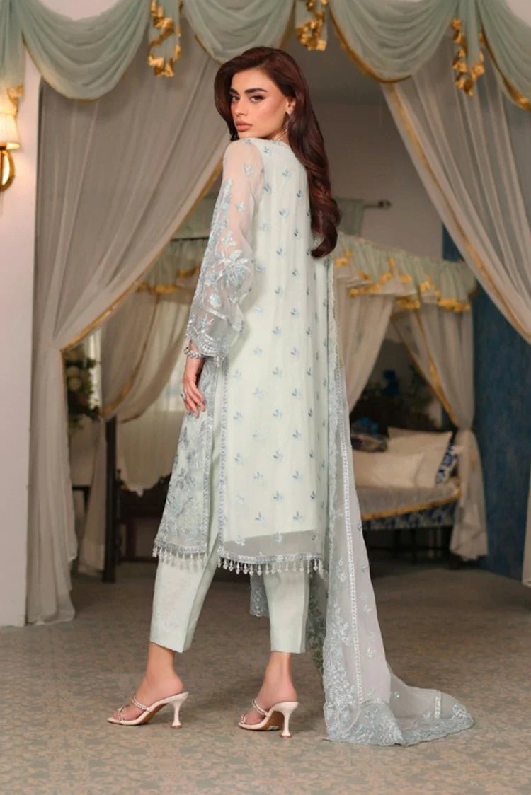 Picture of Signy - Elara Luxury Formal Collection - SG-07 Ocean Glint - Unstitched - Available at Raja Sahib