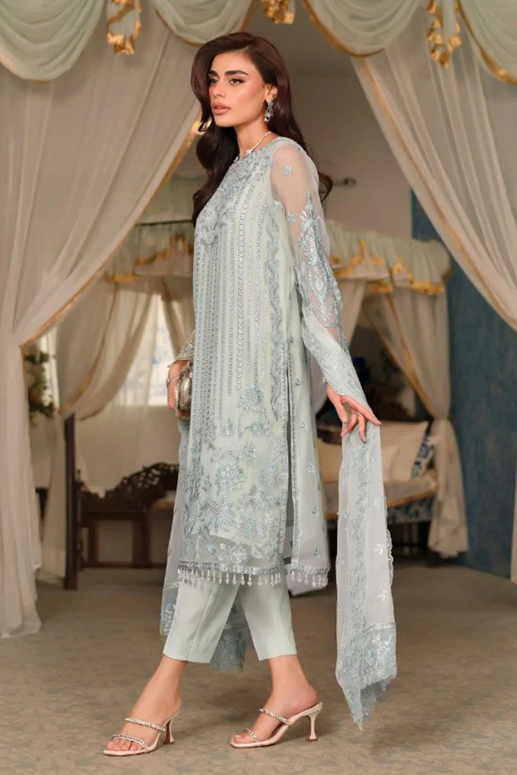 Picture of Signy - Elara Luxury Formal Collection - SG-07 Ocean Glint - Unstitched - Available at Raja Sahib
