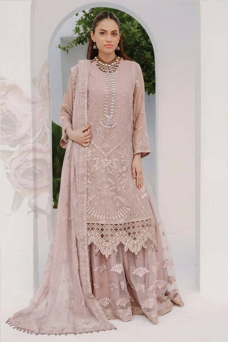 Picture of Zebtan - Rozal Luxury Chiffon Collection - RZ-01 - Unstitched - Available at Raja Sahib
