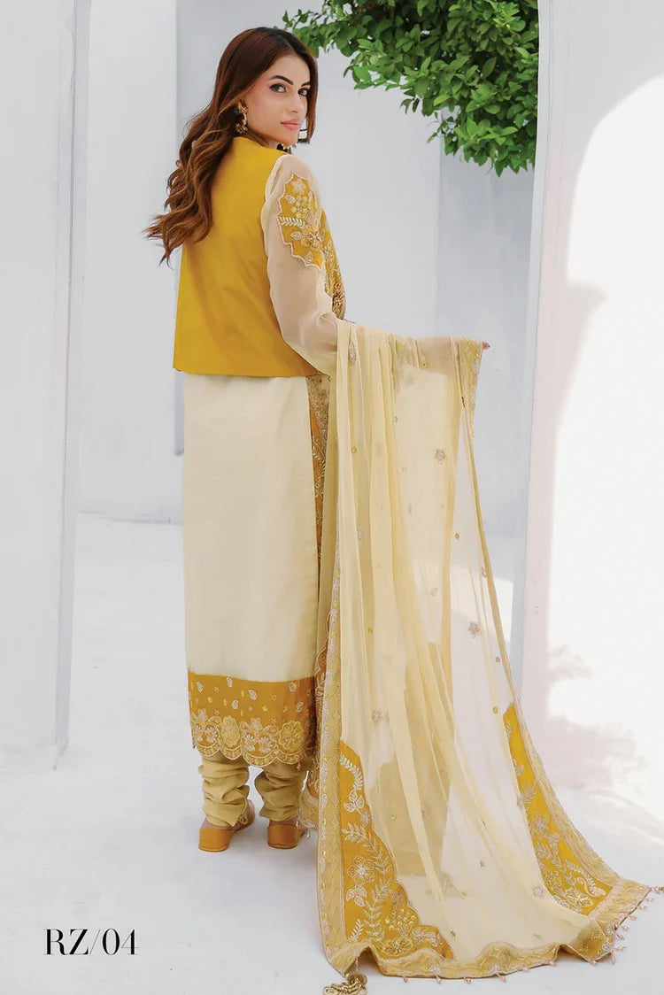 Picture of Zebtan - Rozal Luxury Chiffon Collection - RZ-04 - Unstitched - Available at Raja Sahib