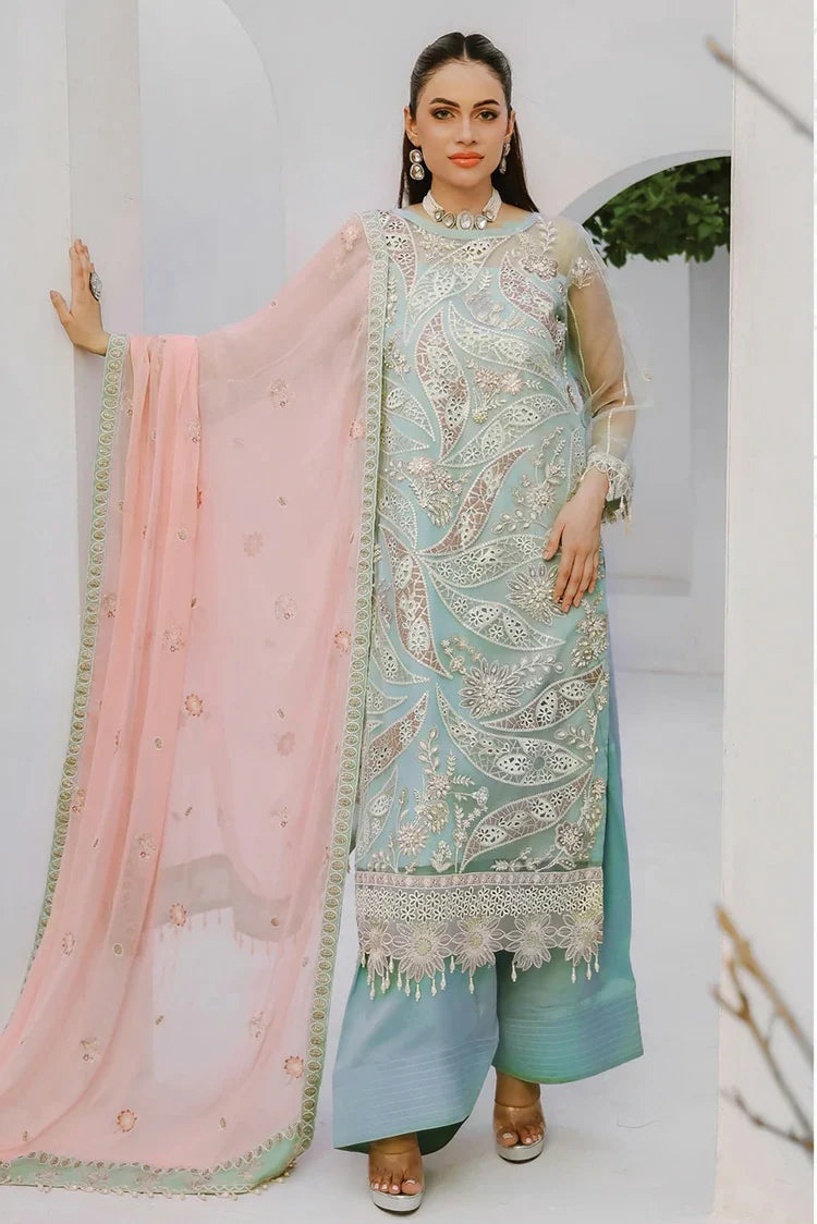 Picture of Zebtan - Rozal Luxury Chiffon Collection - RZ-05 - Unstitched - Available at Raja Sahib