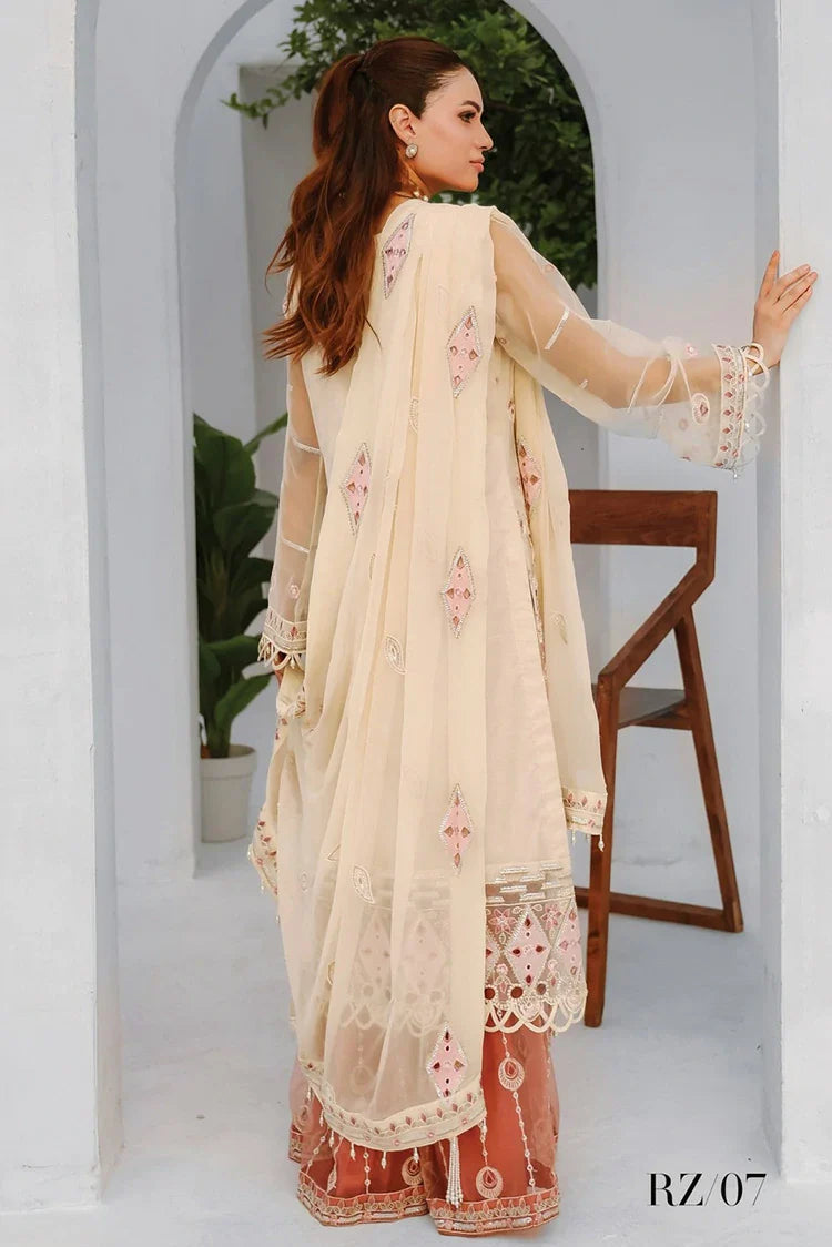 Picture of Zebtan - Rozal Luxury Chiffon Collection - RZ-07 - Unstitched - Available at Raja Sahib