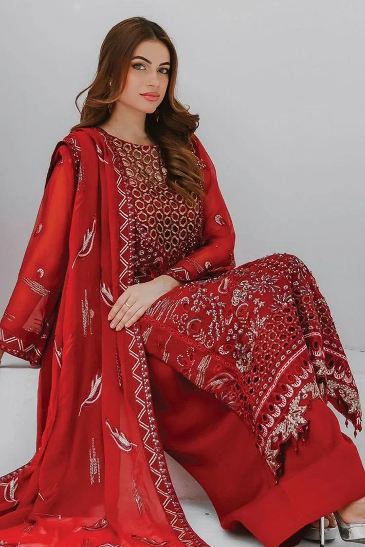 Picture of Zebtan - Rozal Luxury Chiffon Collection - RZ-08 - Unstitched - Available at Raja Sahib