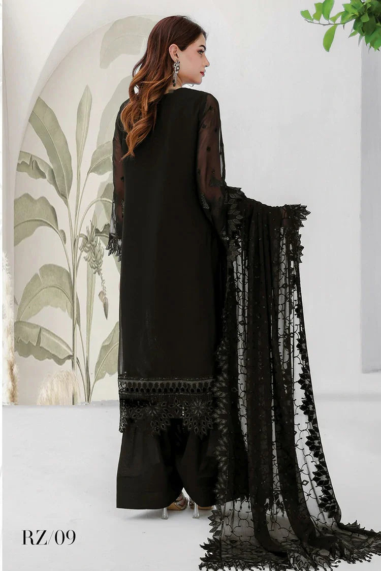 Picture of Zebtan - Rozal Luxury Chiffon Collection - RZ-09 - Unstitched - Available at Raja Sahib