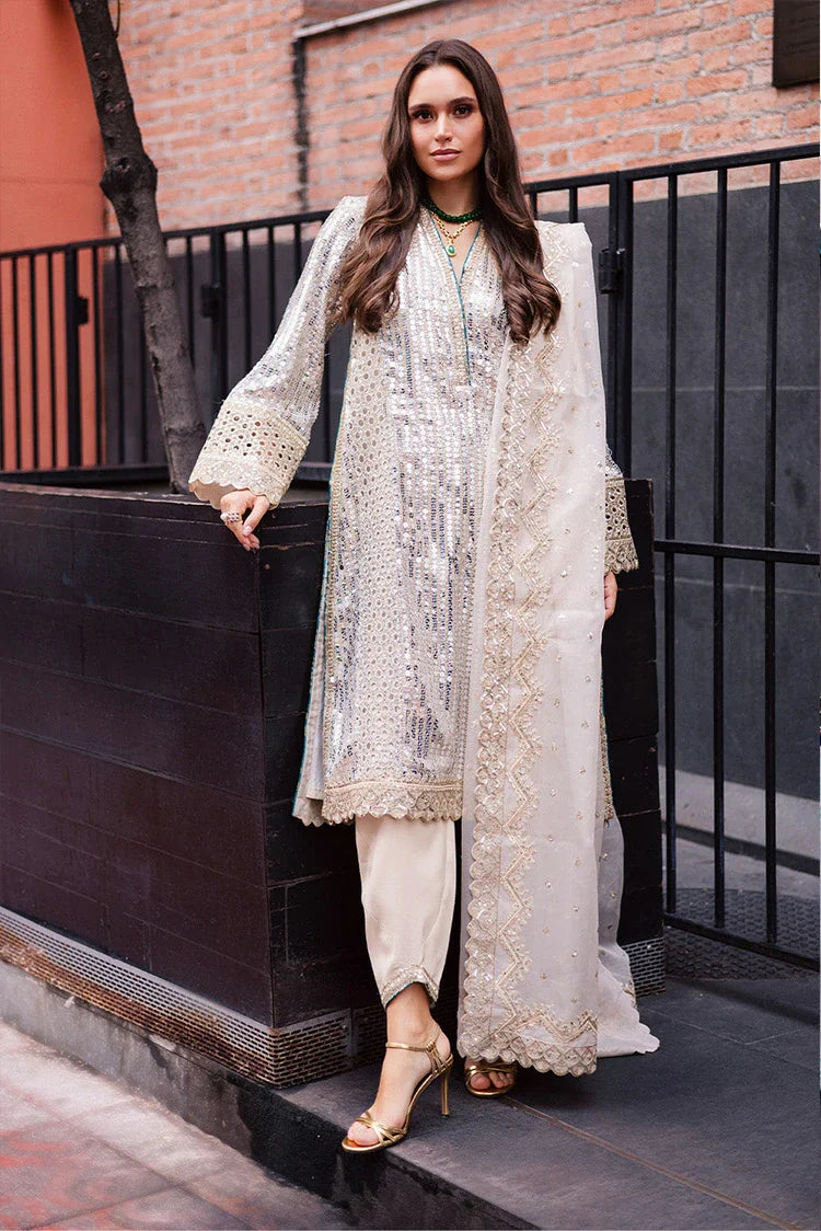 Picture of Freesia - Talia Luxury Chiffon Collection - Bertha-FW50064 - Unstitched - Available at Raja Sahib