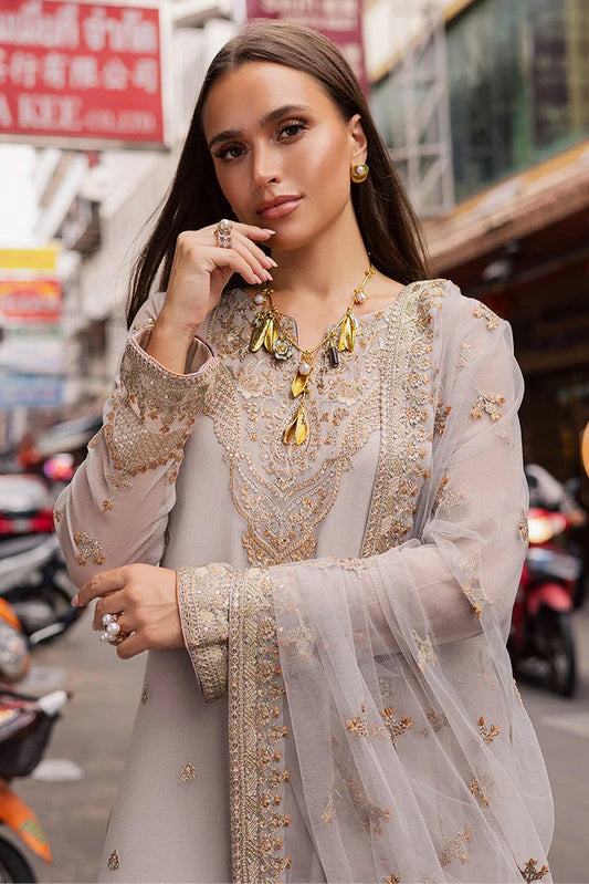 Picture of Freesia - Talia Luxury Chiffon Collection - Adelheid-FW50069 - Unstitched - Available at Raja Sahib