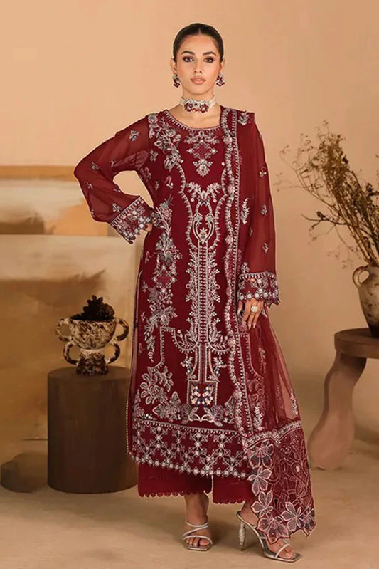 Picture of Ramsha - Kashish Weightless Chiffon Collection Vol 3 - K-306 - Unstitched - Available at Raja Sahib