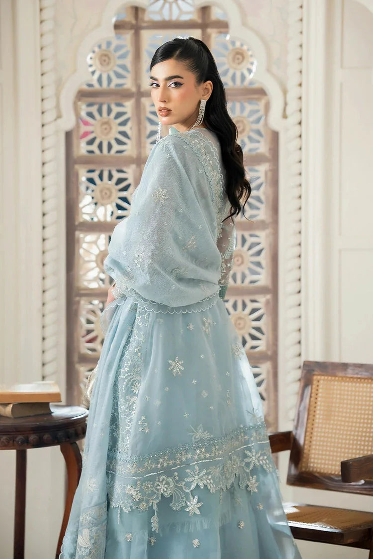 Picture of Khurshid - Glam Collection - WF253VP2-7 Dove - Unstitched - Available at Raja Sahib