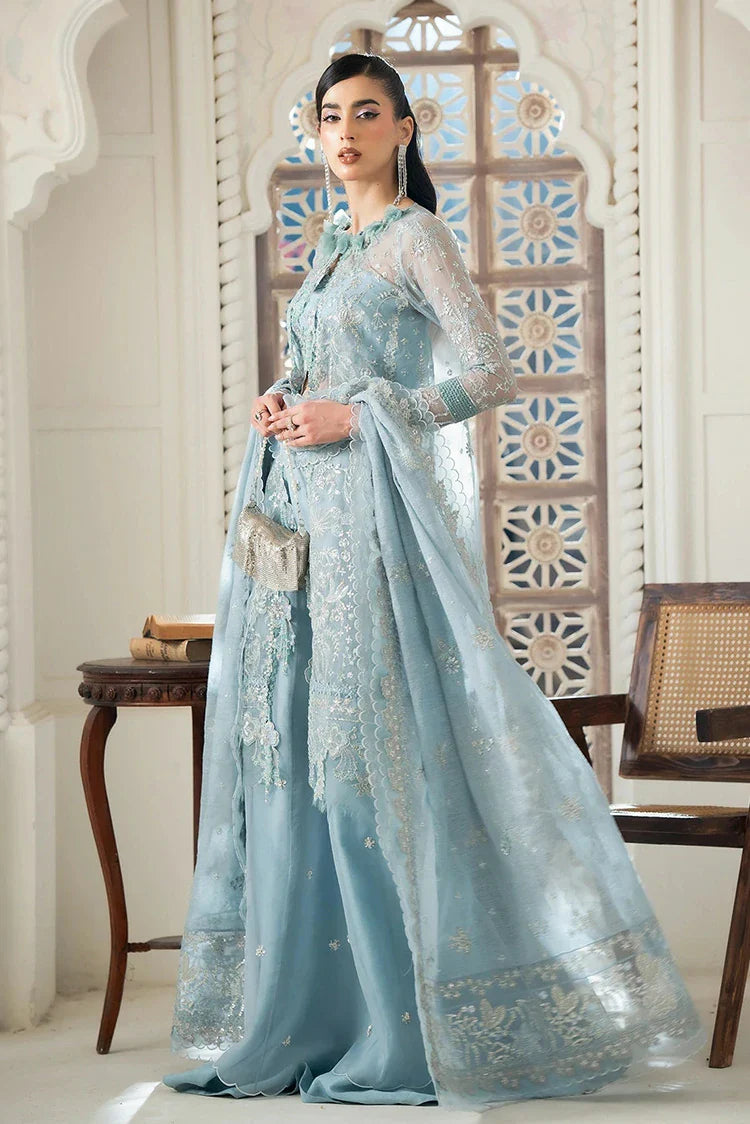 Picture of Khurshid - Glam Collection - WF253VP2-7 Dove - Unstitched - Available at Raja Sahib