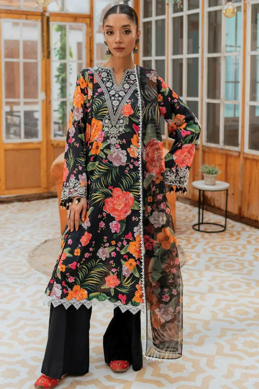 Picture of Ghonche - Summer Threads - 05 Gul-e-Lala - Unstitched - Available at Raja Sahib