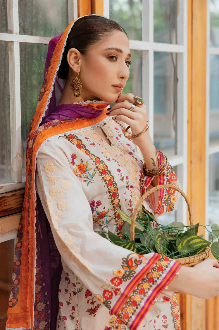 Picture of Ghonche - Summer Threads - 08 Rangoli - Unstitched - Available at Raja Sahib